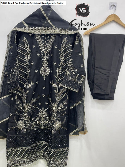 5188 Black Vs Fashion Pakistani Readymade Suits