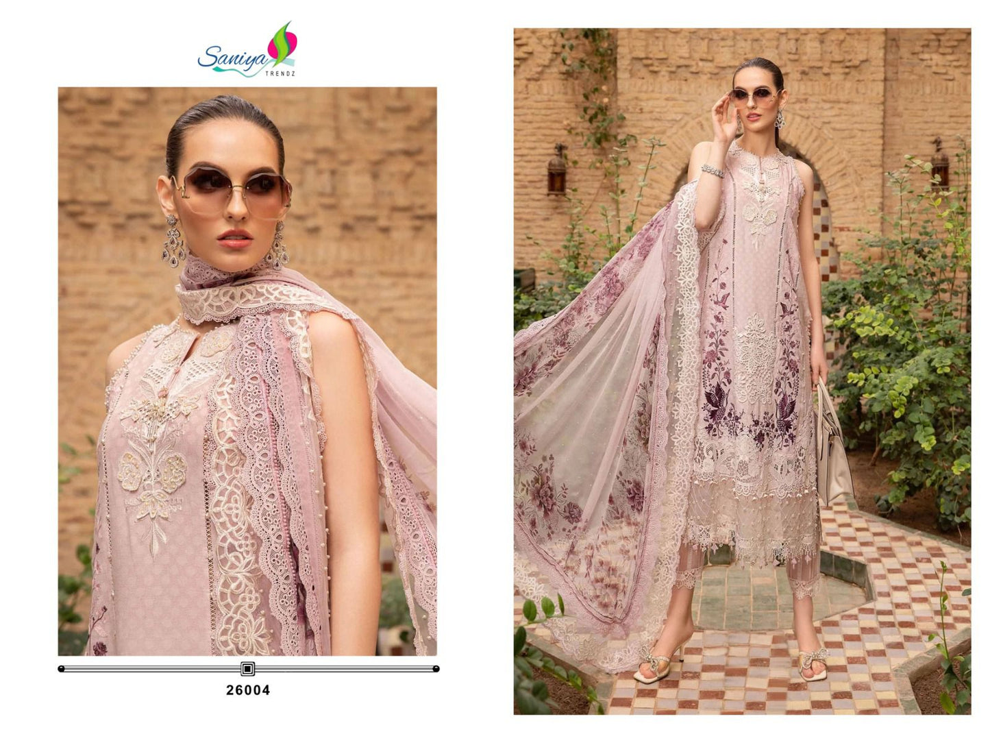 26004 Maria B Lawn Vol 26 Saniya Trendz Pakistani Salwar Suits