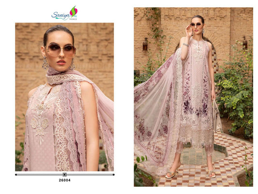 26004 Maria B Lawn Vol 26 Saniya Trendz Pakistani Salwar Suits