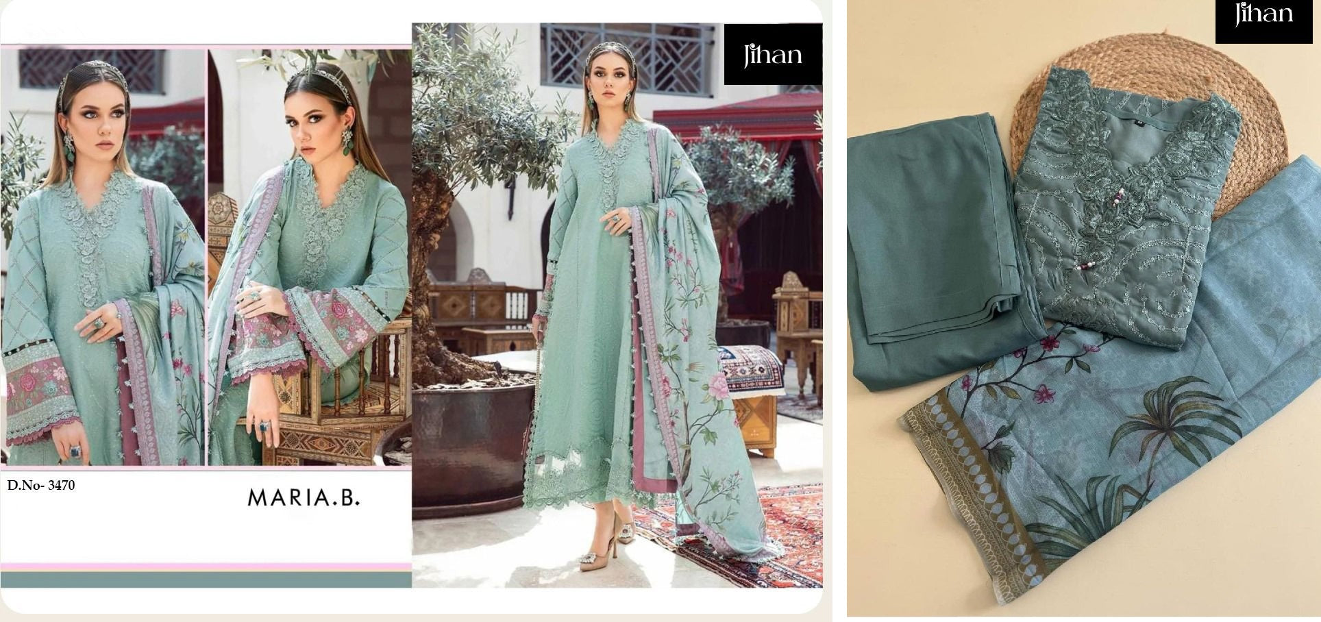3470 Jihan Pakistani Salwar Suits