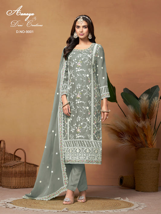 9001 Aanaya Vol 190 Dani Creation Pakistani Salwar Suits