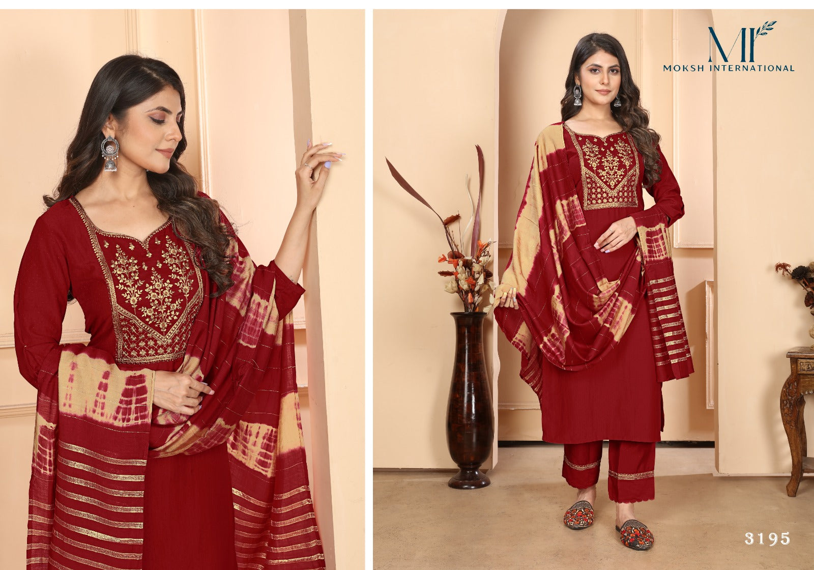 3195 Rangoli Vol 2 Moksh Readymade Suits