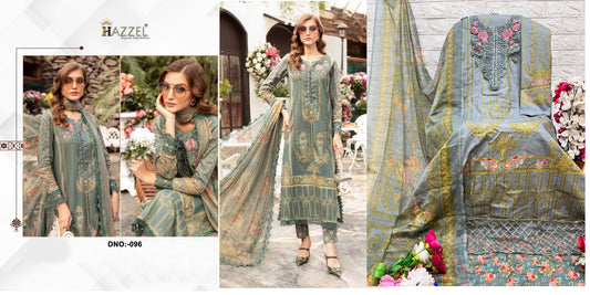96 Hazzel Pakistani Salwar Suits
