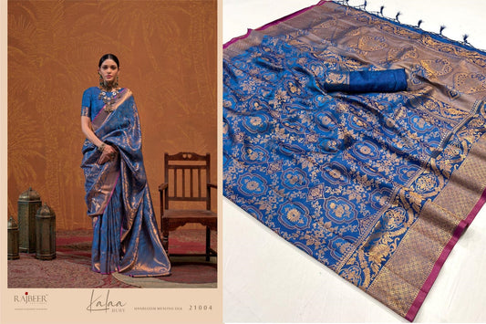 21004 Kalaa Ruby Rajbeer Sarees