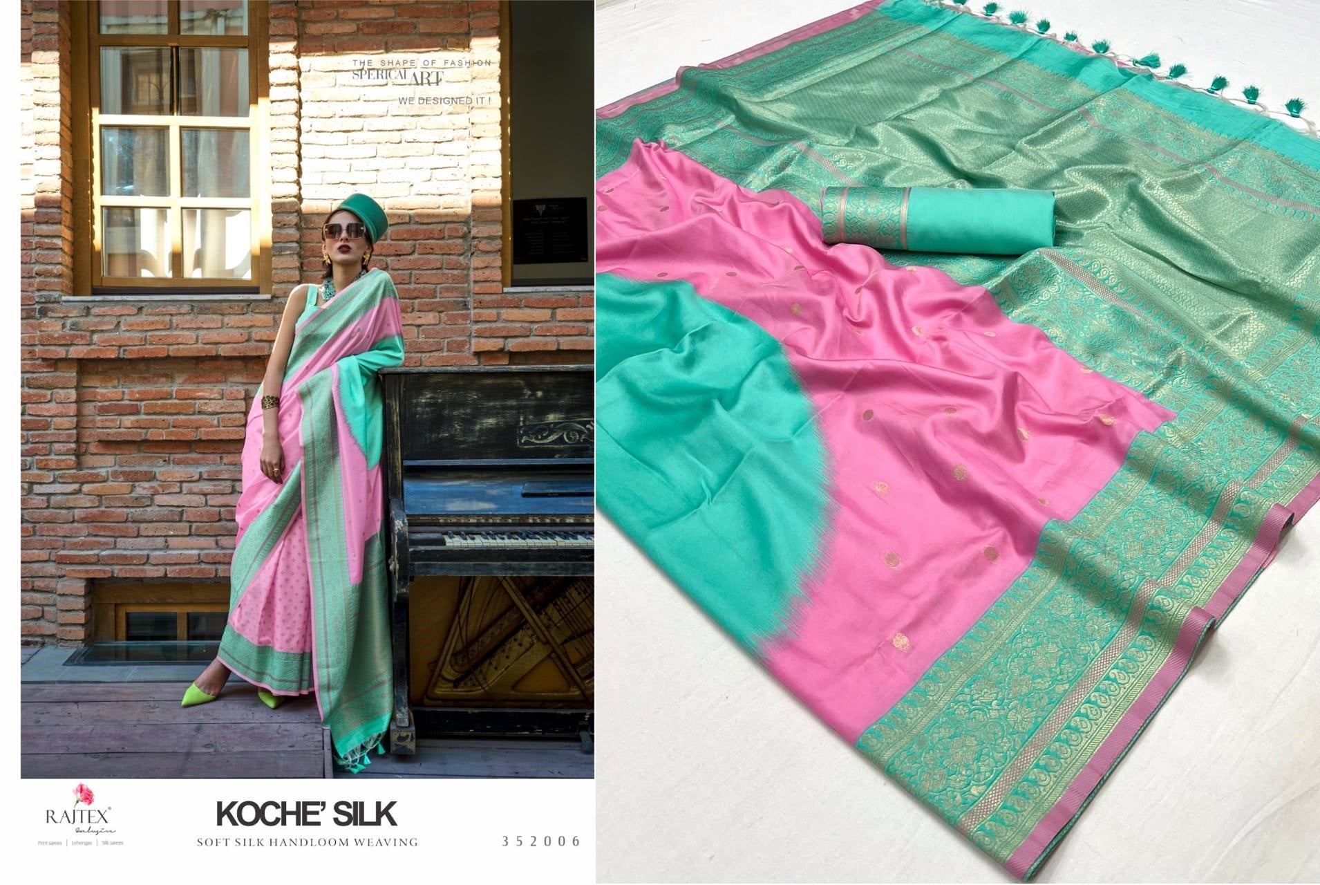 352006 Koche Silk Rajtex Sarees