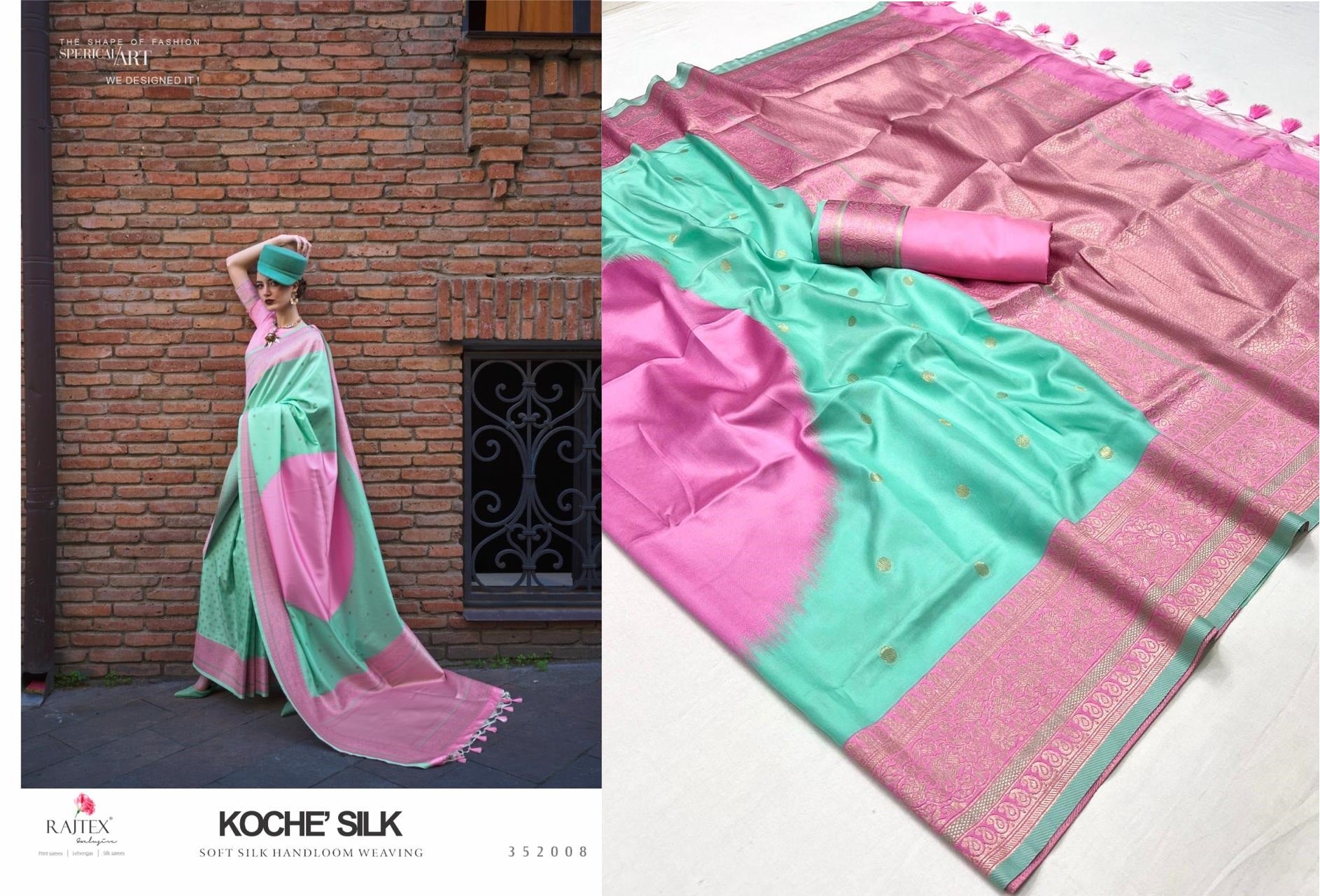 352008 Koche Silk Rajtex Sarees