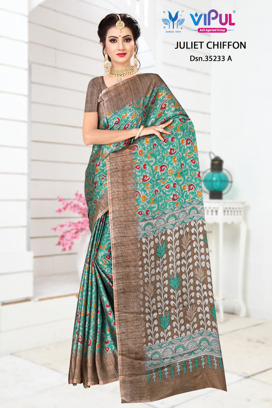 35233-A Juliet Vipul Chiffon Sarees