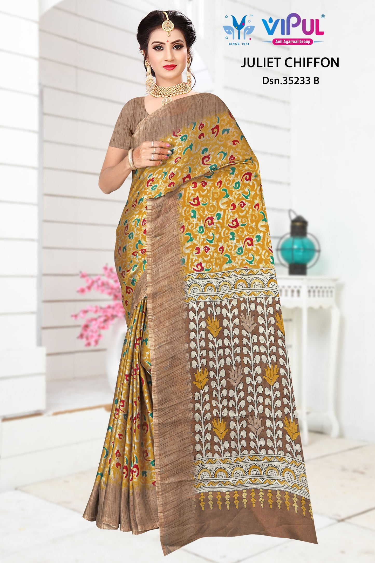 35233-B Juliet Vipul Chiffon Sarees