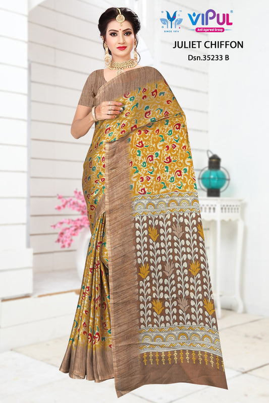 35233-B Juliet Vipul Chiffon Sarees
