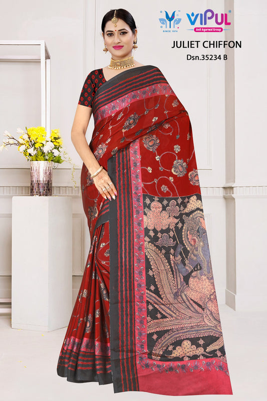 35234-B Juliet Vipul Chiffon Sarees