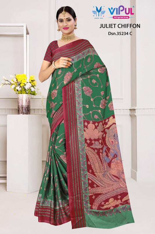 35234-C Juliet Vipul Chiffon Sarees