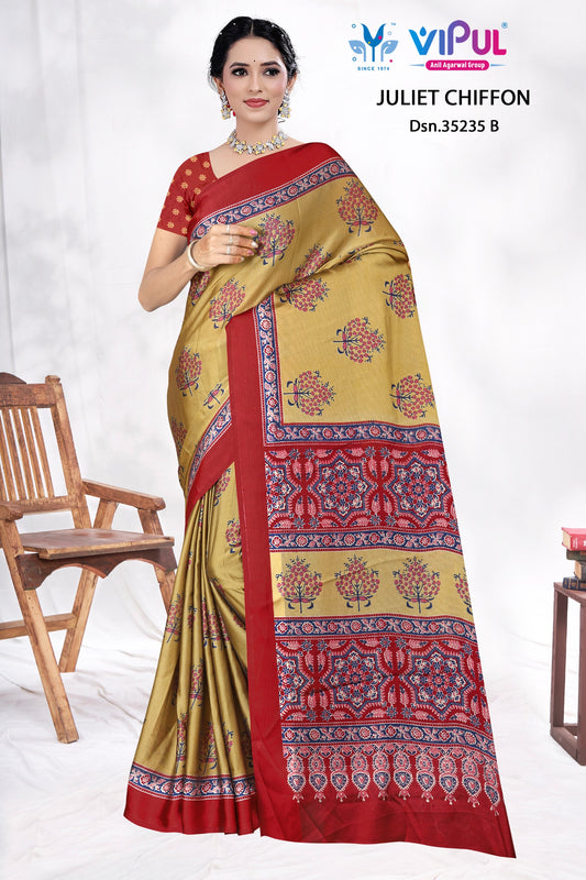 35235-B Juliet Vipul Chiffon Sarees