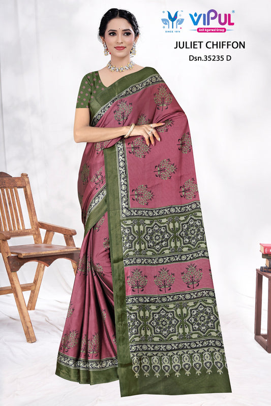 35235-D Juliet Vipul Chiffon Sarees