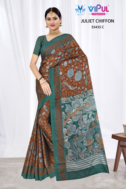 35435-C Juliet Vipul Chiffon Sarees