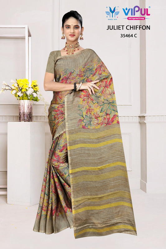 35464-C Juliet Vipul Chiffon Sarees