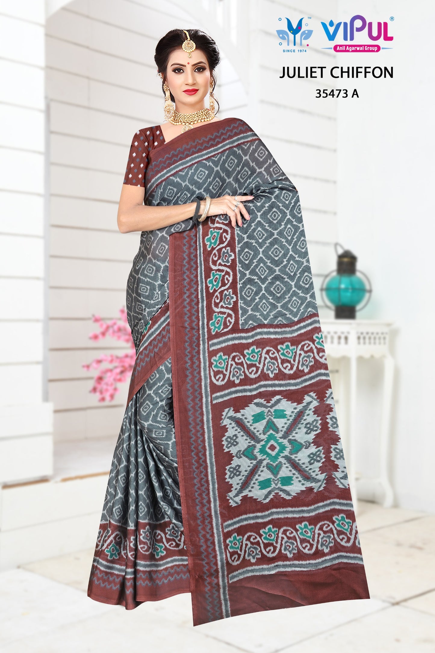 35473-A Juliet Vipul Chiffon Sarees