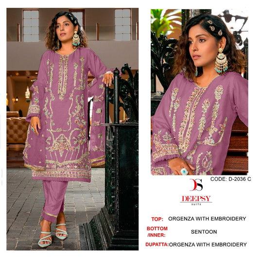 2036C Deepsy Pakistani Salwar Suits