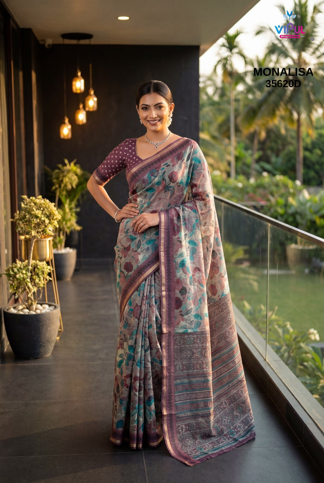 35620-D Vipul Mal Cotton Sarees