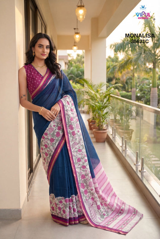 35621-C Vipul Mal Cotton Sarees