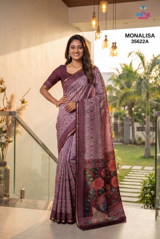 35622-A Vipul Mal Cotton Sarees