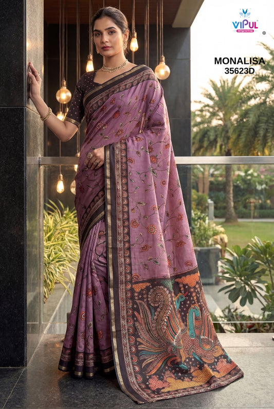 35623-D Vipul Mal Cotton Sarees
