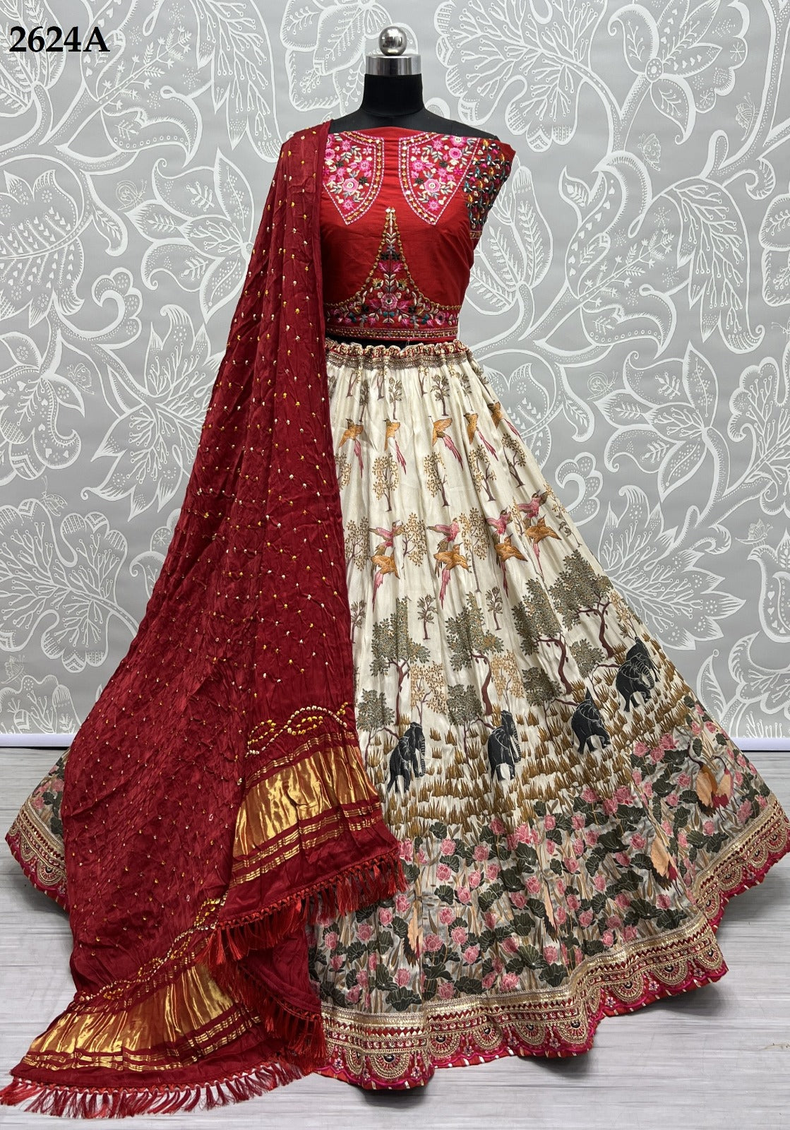 2624A Anjani Art Lehenga Choli