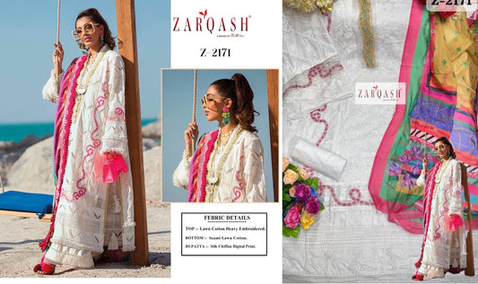 2171 Zarqash Pakistani Salwar Suits