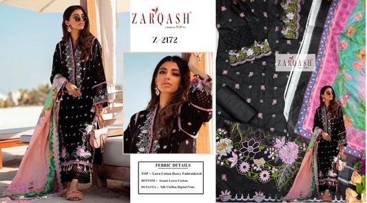 2172 Zarqash Pakistani Salwar Suits