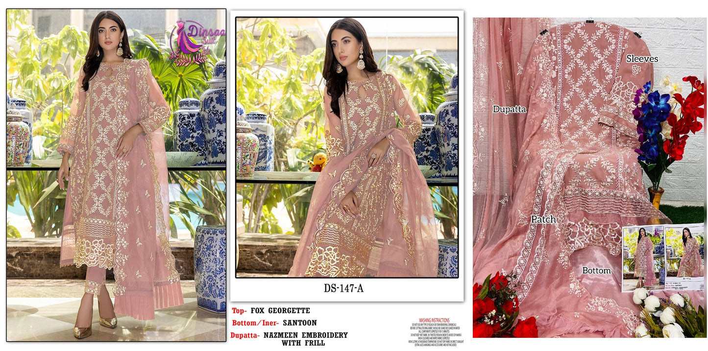 147A Dinsaa Suit Pakistani Salwar Suits