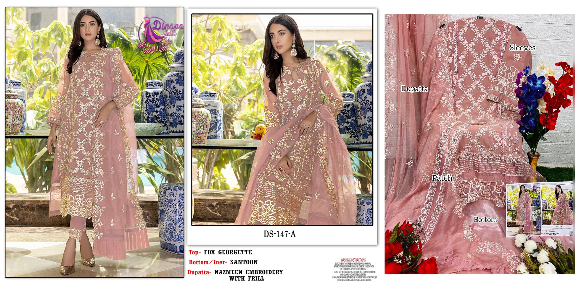 147A Dinsaa Suit Pakistani Salwar Suits