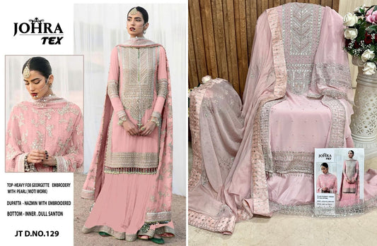 Jt-129 Johra Tex Pakistani Salwar Suits
