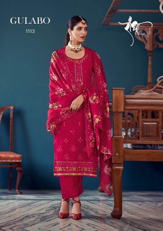 1113 Gulabo Radha Unstitched Suits