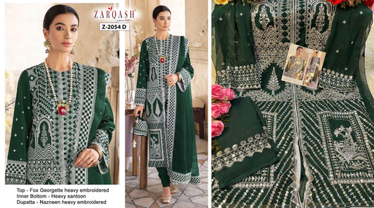 Z-205C Zarqash Pakistani Salwar Suits