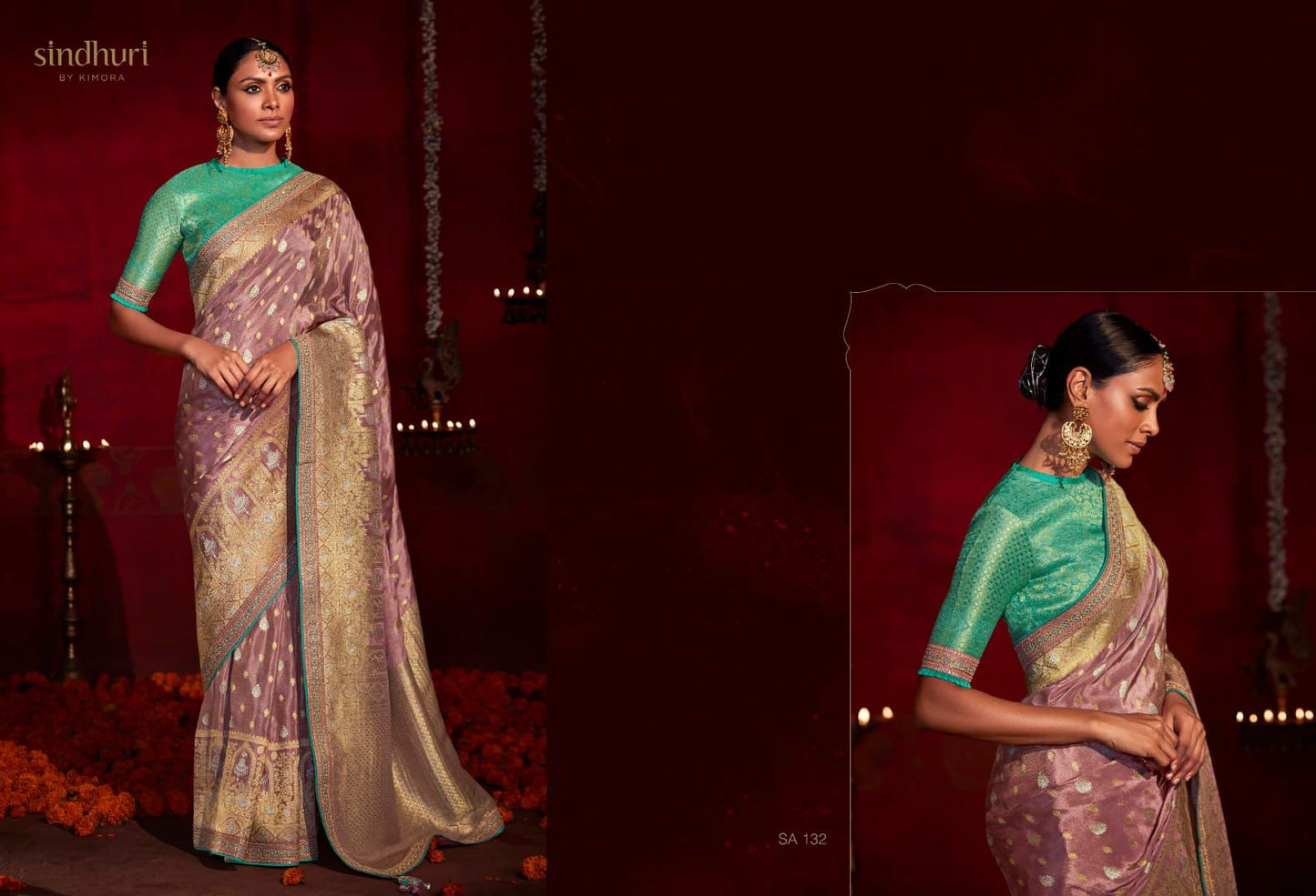 132 Ektara Sindhuri Sarees