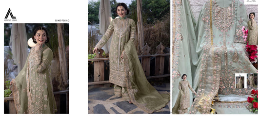 7051D Adans Libas Pakistani Salwar Suits
