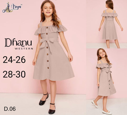 06 Dhanu Adm Girls Western Dress