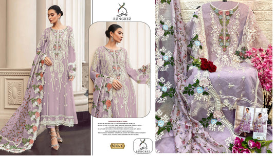 5010C Rungrez Pakistani Salwar Suits