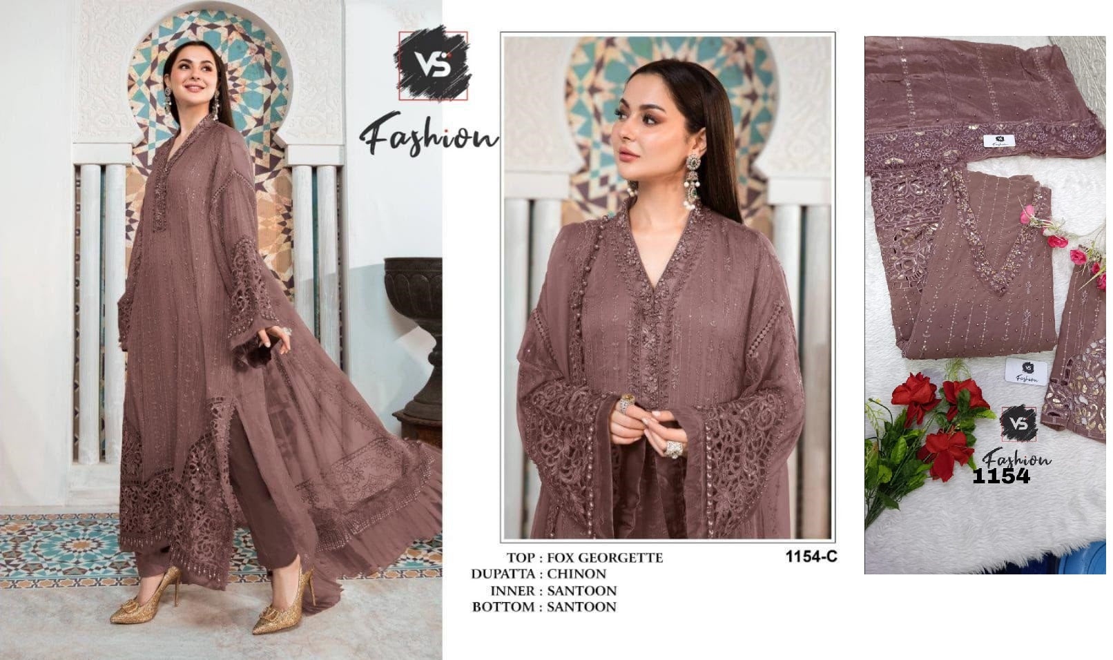 1154C Vs Fashion Pakistani Salwar Suits