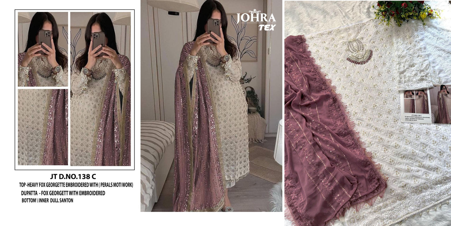 138C Johra Tex Pakistani Salwar Suits