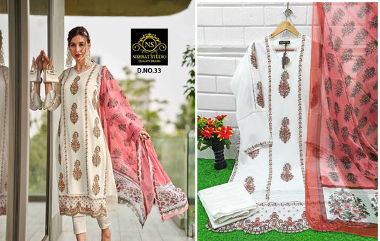 33 Nishbat Studio Pakistani Readymade Suits