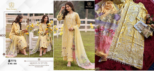555 Ziaaz Designs Pakistani Salwar Suits