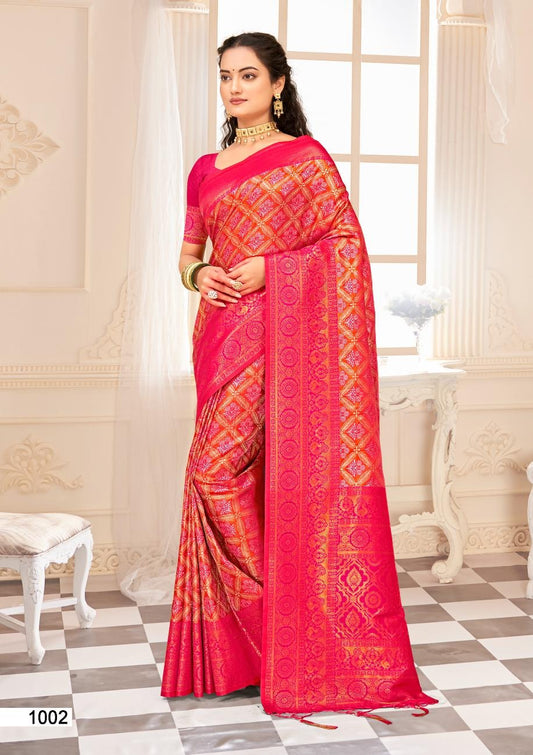1002 Kalanidhi Vol 6 Bunawat Sarees