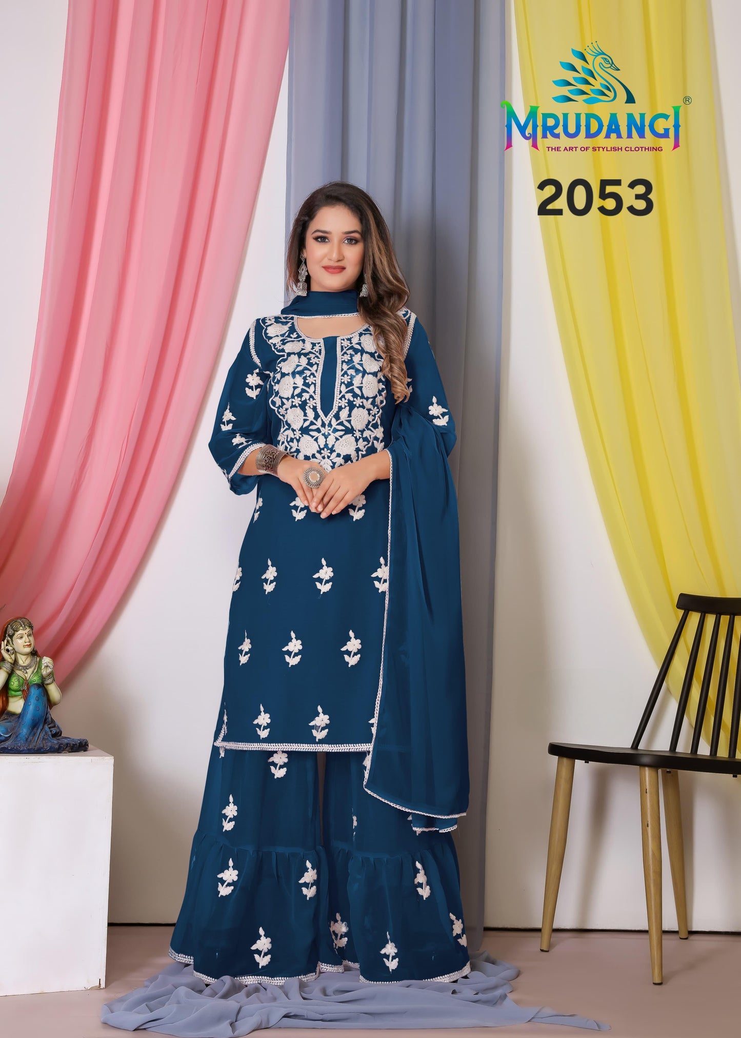 2053 Noor Vol 2 Mrudangi Readymade Suits