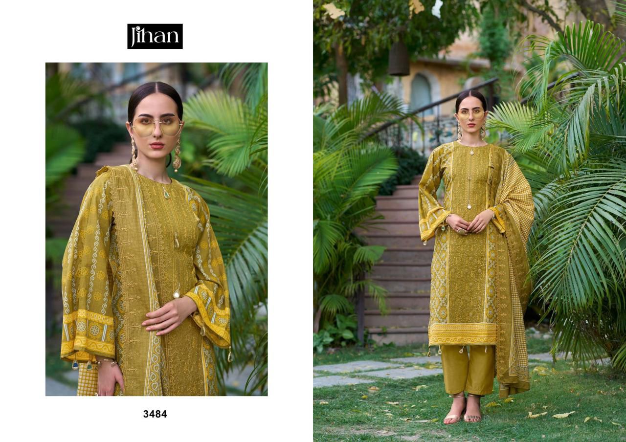 3484 Bin Saaed Vol 12 Jihan Pakistani Salwar Suits