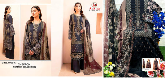 1065A Aasha Designer Pakistani Salwar Suits
