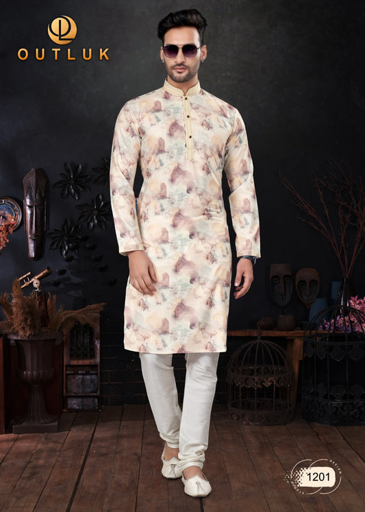 1201 Wedding Collection Vol 12 Outluk Mens Kurta Pyjama