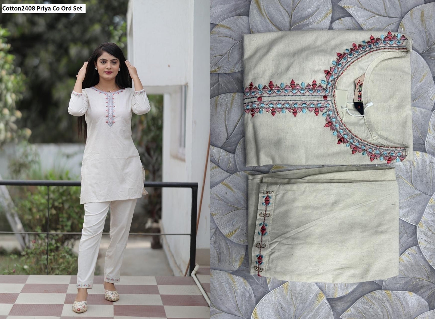 Cotton2408 Priya Co Ord Set
