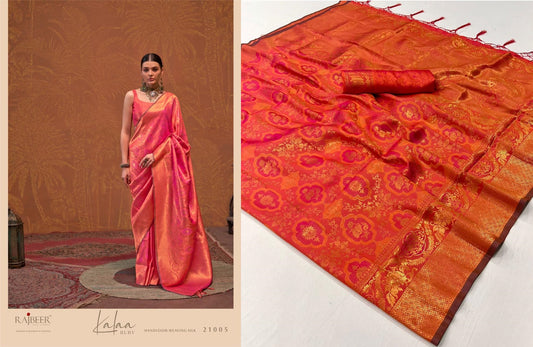 21005 Kalaa Ruby Rajbeer Sarees