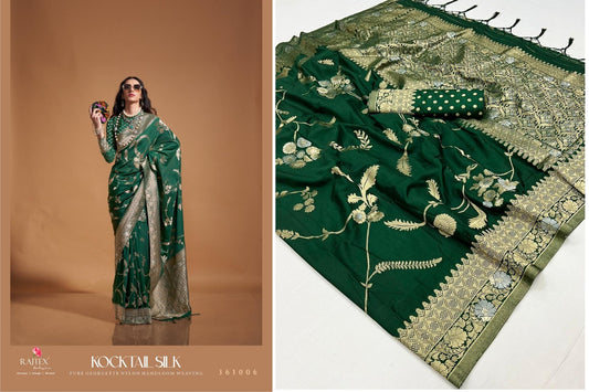 361006 Kocktail Silk Rajtex Sarees