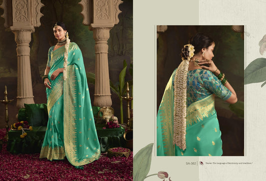 362 Raas Kimora Sindhuri Dola Silk Sarees